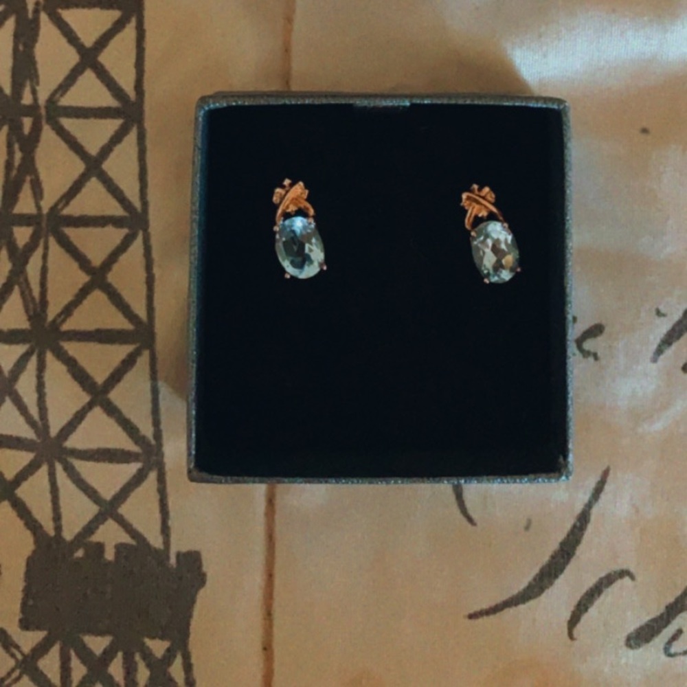 Turquoise Blue Stud Earrings